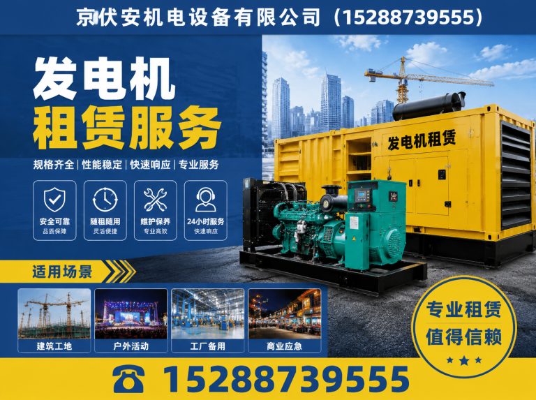 遂宁发电车租赁展示图