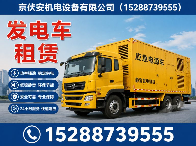 遂宁应急发电机出租展示图